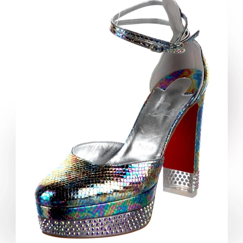 Multicolor Platform Heels Christian louboutin - Picture 1 of 4